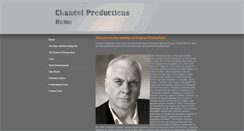 Desktop Screenshot of chancelproductions.com